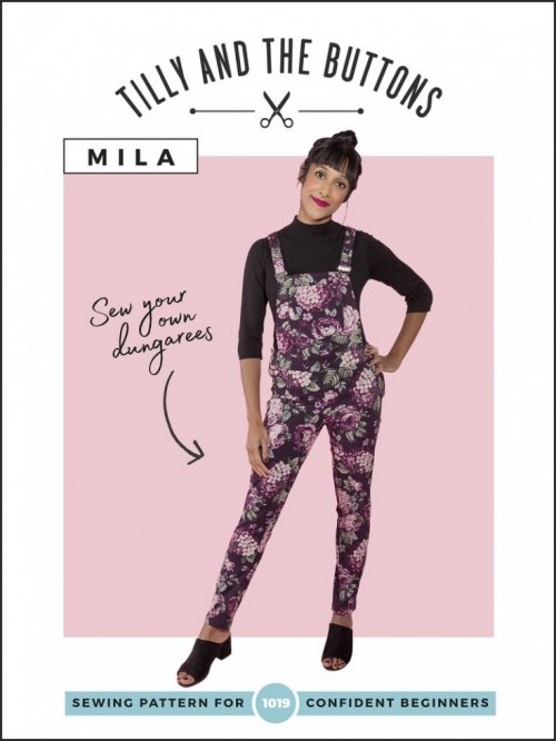 Tilly and the Buttons Paper Sewing Pattern Mila Dungarees
