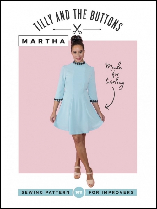 Tilly and the Buttons Paper Sewing Pattern Martha Dress