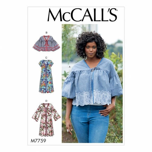 McCalls Paper Sewing Pattern 7759