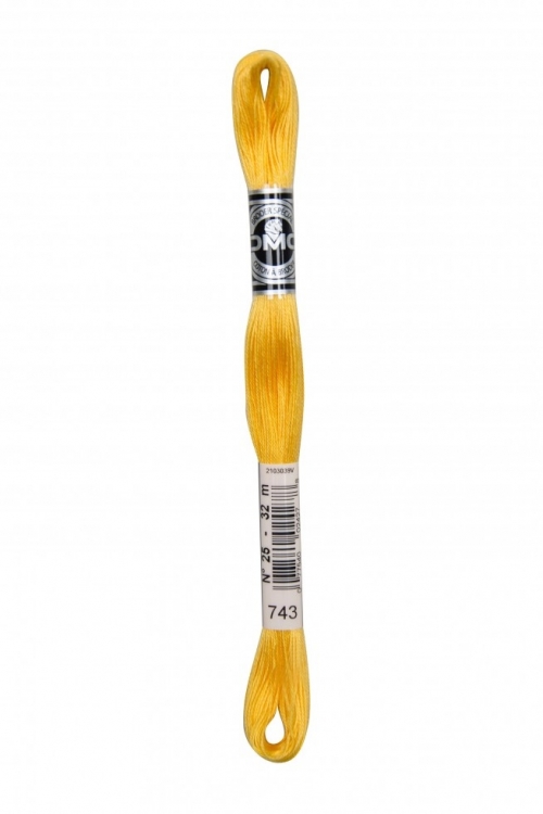 DMC Size 16 Coton A Broder Special Embroidery Thread 743