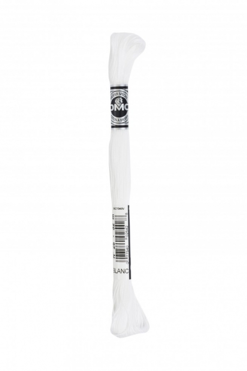 DMC Size 16 Coton A Broder Special Embroidery Thread Blanc White