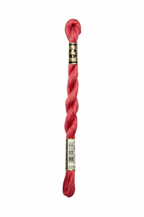 DMC Size 5 Cotton Perle Thread 3328