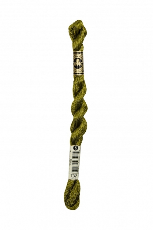 DMC Size 5 Cotton Perle Thread 732