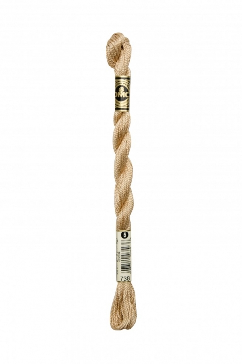 DMC Size 5 Cotton Perle Thread 738