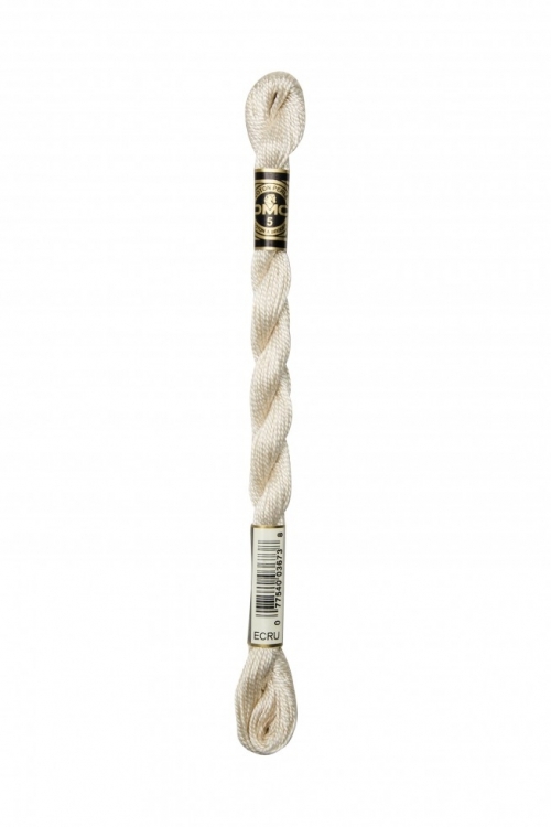 DMC Size 5 Cotton Perle Thread Ecru