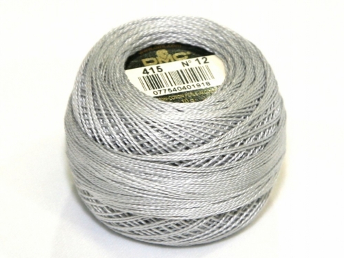DMC Size 12 Cotton Perle Thread 415