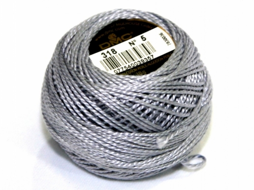 DMC Size 5 Cotton Perle Thread 318