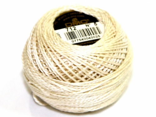 DMC Size 5 Cotton Perle Thread 712