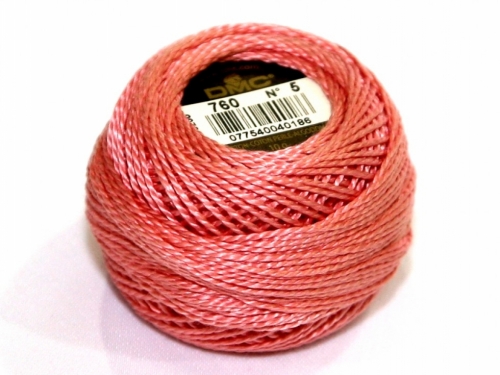 DMC Size 5 Cotton Perle Thread 760