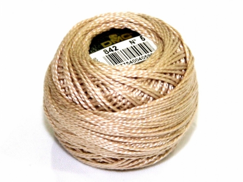 DMC Size 5 Cotton Perle Thread 842