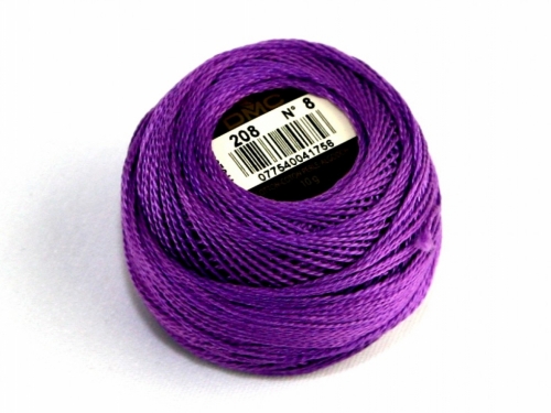 DMC Size 8 Cotton Perle Thread 208