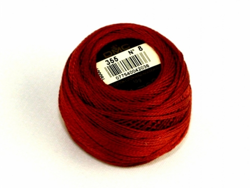 DMC Size 8 Cotton Perle Thread 355