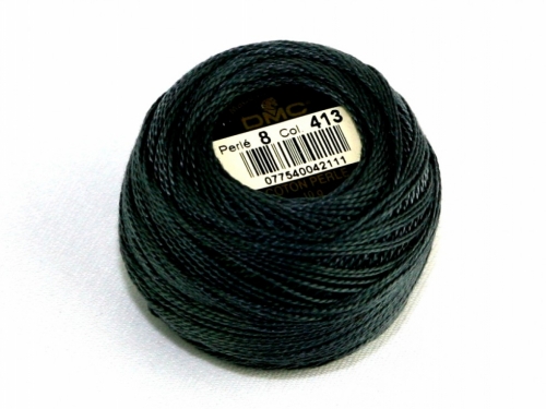 DMC Size 8 Cotton Perle Thread 413