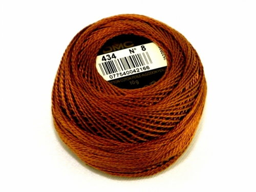 DMC Size 8 Cotton Perle Thread 434
