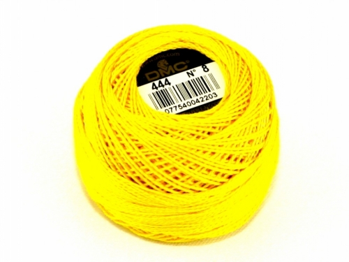 DMC Size 8 Cotton Perle Thread 444