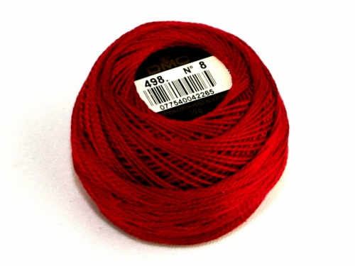 DMC Size 8 Cotton Perle Thread 498