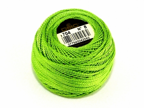DMC Size 8 Cotton Perle Thread 704