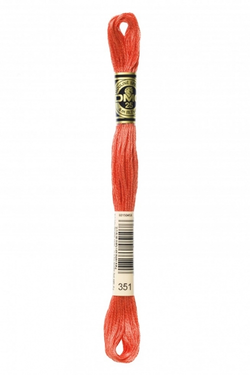 DMC Stranded Cotton Embroidery Thread 351