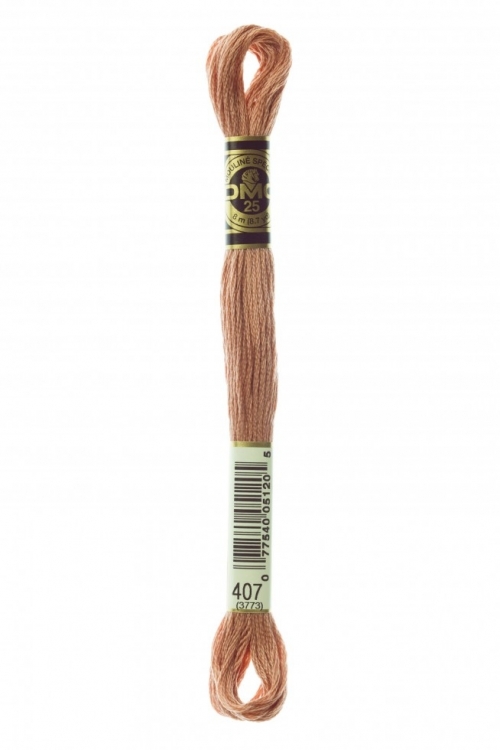 DMC Stranded Cotton Embroidery Thread 407