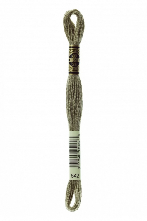 DMC Stranded Cotton Embroidery Thread 642