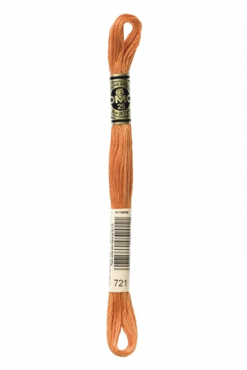 DMC Stranded Cotton Embroidery Thread 721