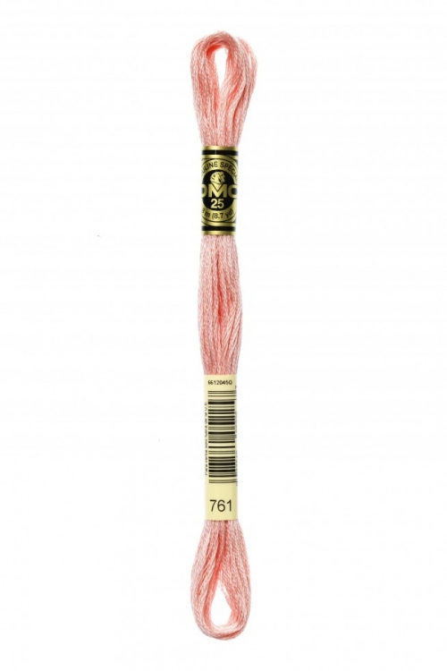 DMC Stranded Cotton Embroidery Thread 761