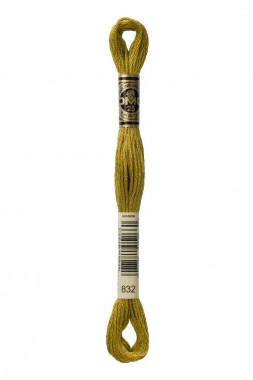 DMC Stranded Cotton Embroidery Thread 832