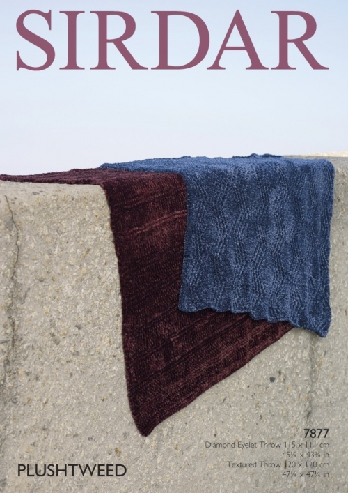 Sirdar Plushtweed Knitting Pattern 7877