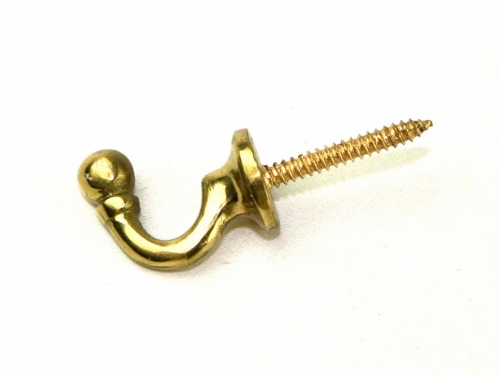 Curtain Tie Back Hooks Gold