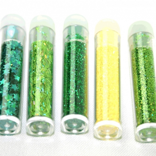Glitter Flitter Craft Set Yellow Green