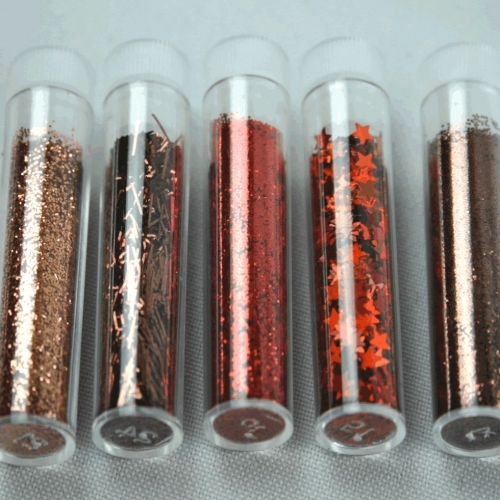 Glitter Flitter Craft Set Copper Bronze