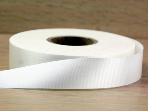 Budget Acetate Satin Ribbon Ivory