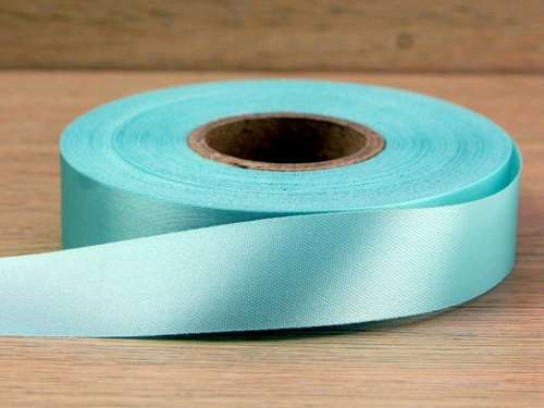 Budget Acetate Satin Ribbon Turquoise