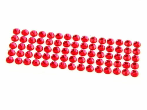 Stick On Diamantes Hot Pink