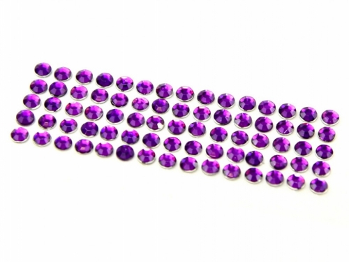 Stick On Diamantes Purple