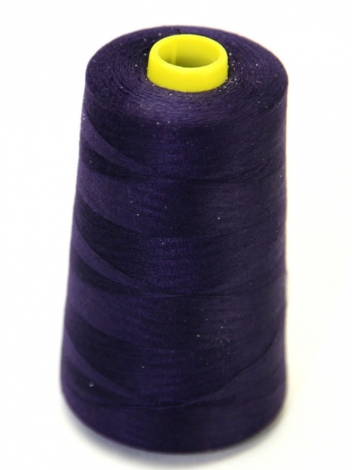 120s Sewing Thread Cone Dark Purple