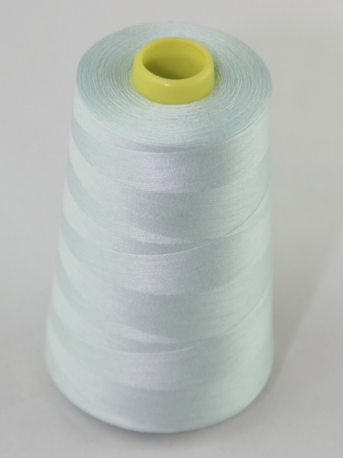 120s Sewing Thread Cone Blue Mist