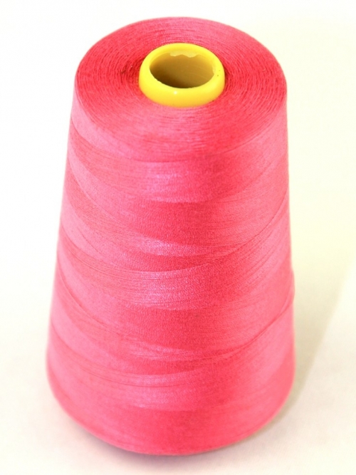120s Sewing Thread Cone Cerise Pink