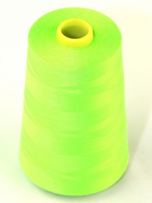 120s Sewing Thread Cone Fluorescent Lime