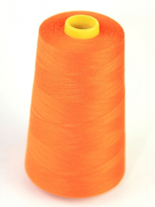 120s Sewing Thread Cone Orange