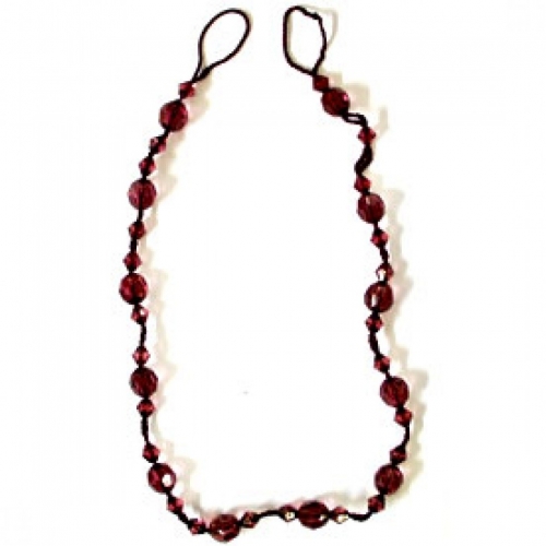 Beaded Curtain Tie Backs Ruby