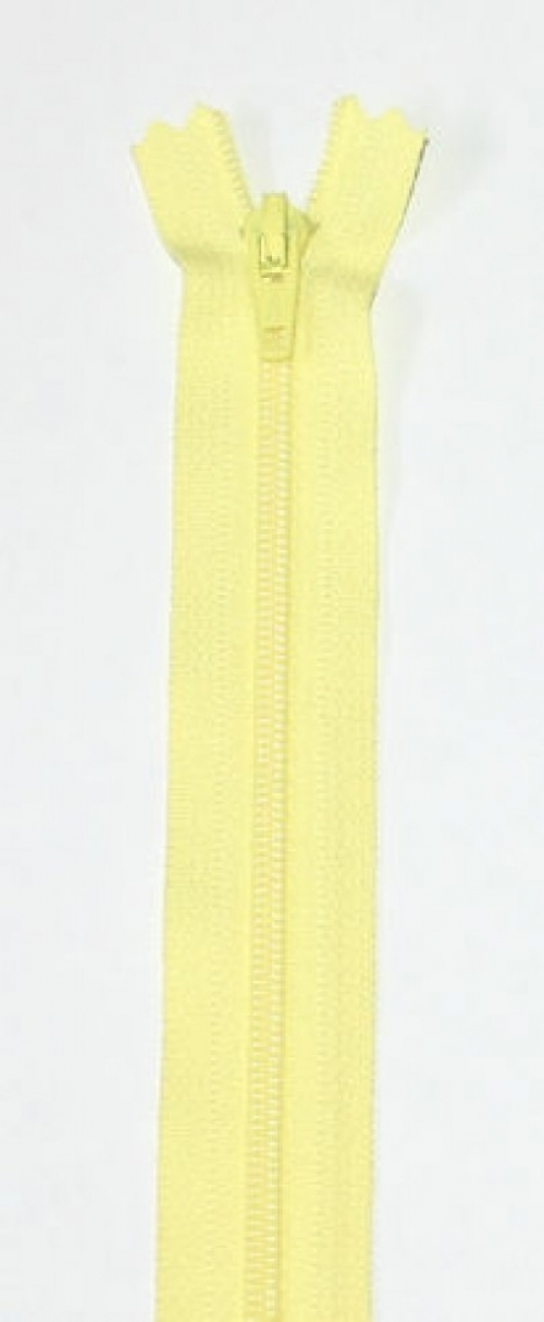 YKK Nylon Closed End Dress Zips Lemon Yellow