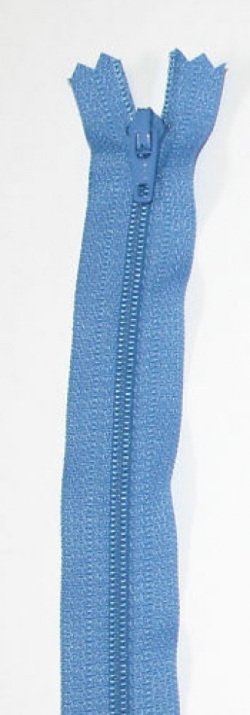 YKK Nylon Closed End Dress Zips Mid Blue