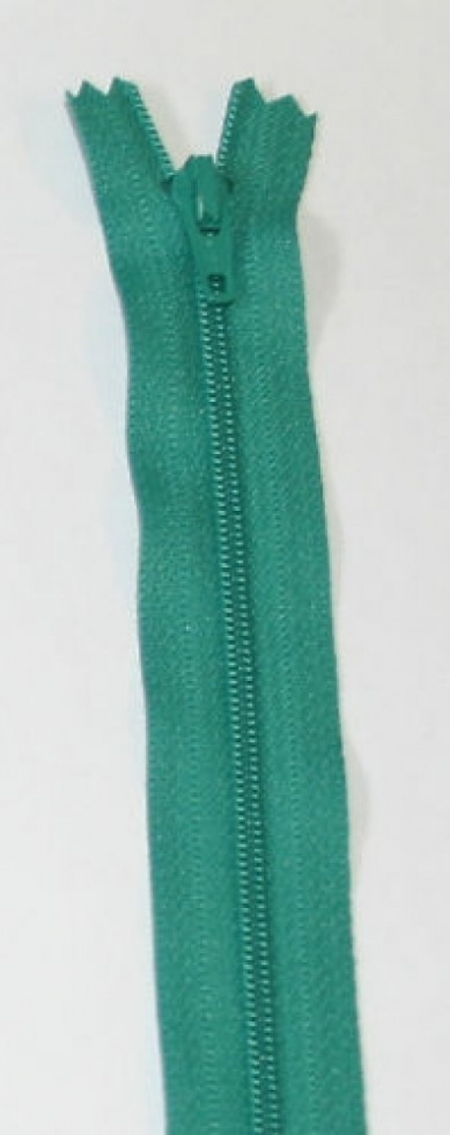 YKK Nylon Closed End Dress Zips Jade Green