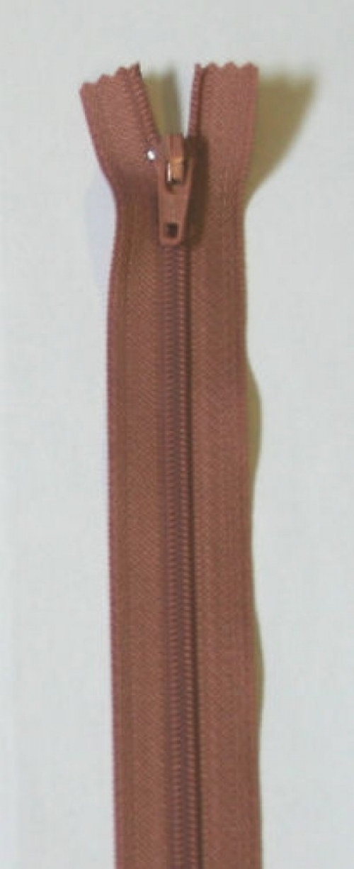 YKK Nylon Closed End Dress Zips Dusky Pink