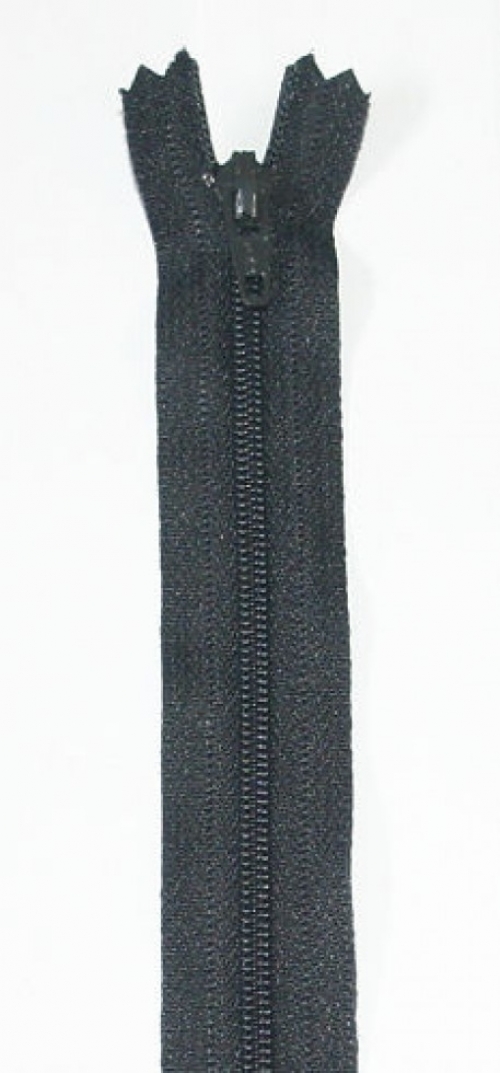 YKK Nylon Closed End Dress Zips Charcoal Grey