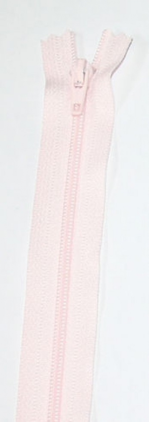 YKK Nylon Closed End Dress Zips Pale Pink