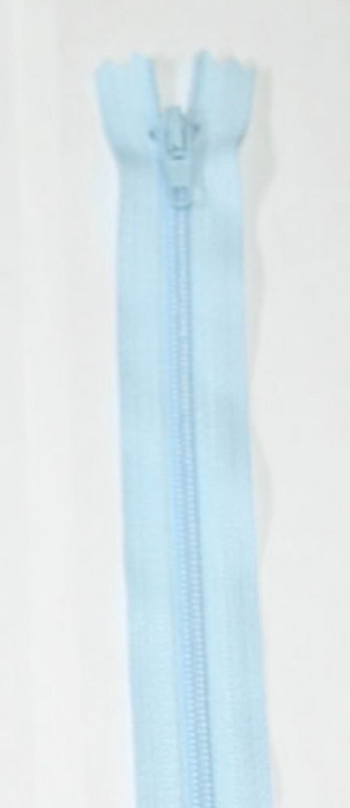 YKK Nylon Closed End Dress Zips Pale Blue