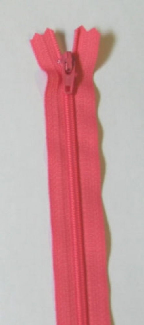 YKK Nylon Closed End Dress Zips Candy Pink