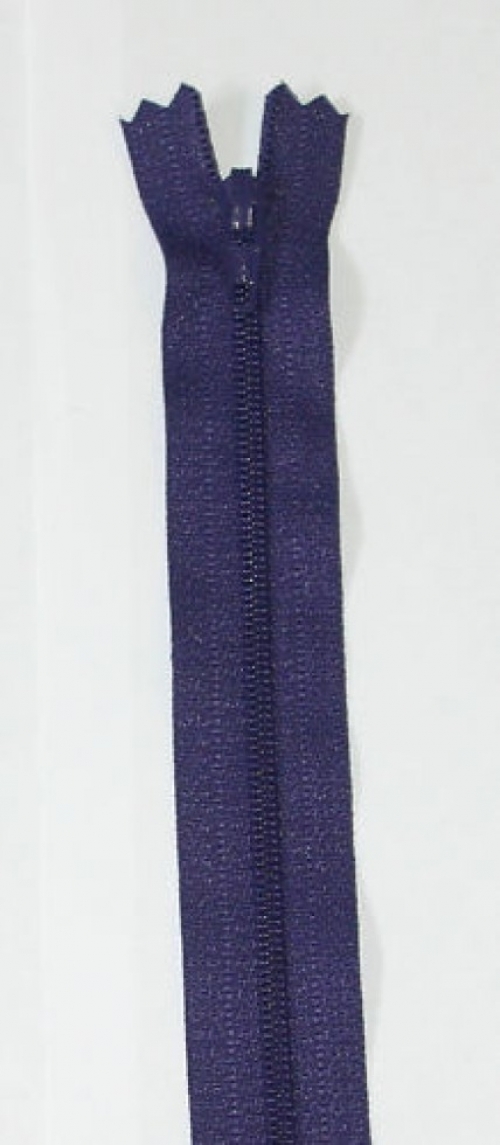 YKK Nylon Closed End Dress Zips Purple